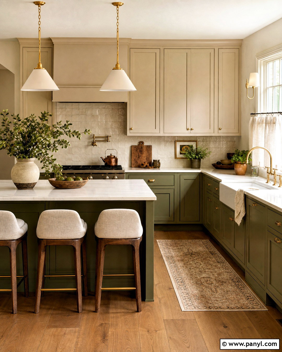 Beige And Olive Green Kitchen Palette - 20 beige colour palette ideas