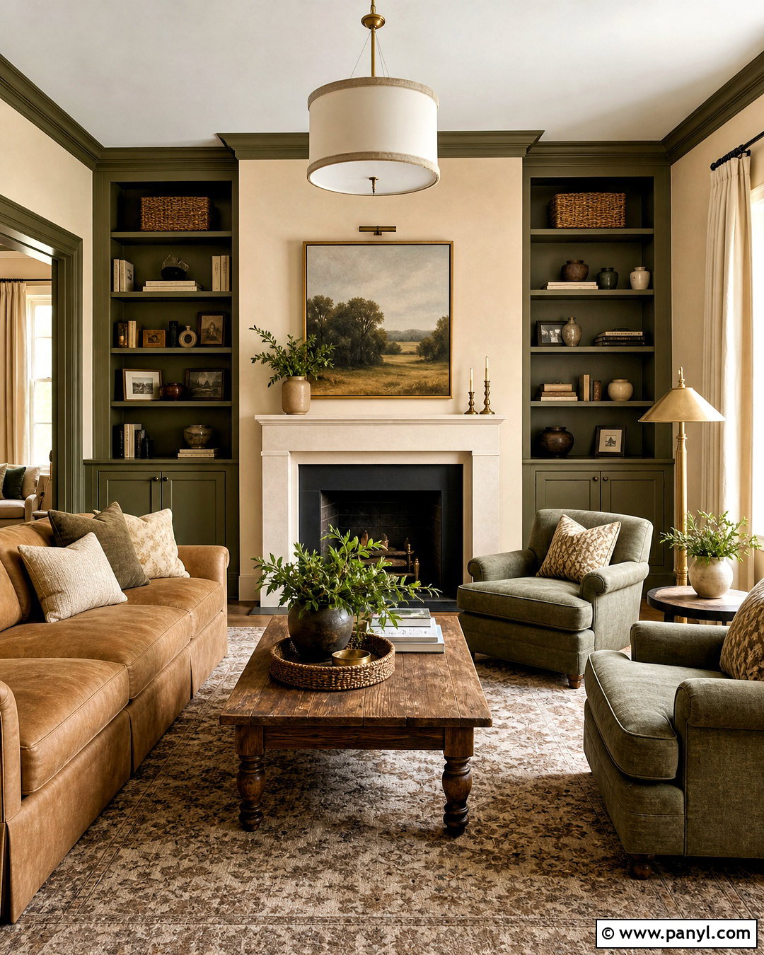 Beige And Olive Living Room Paint - 20 living room paint ideas color schemes