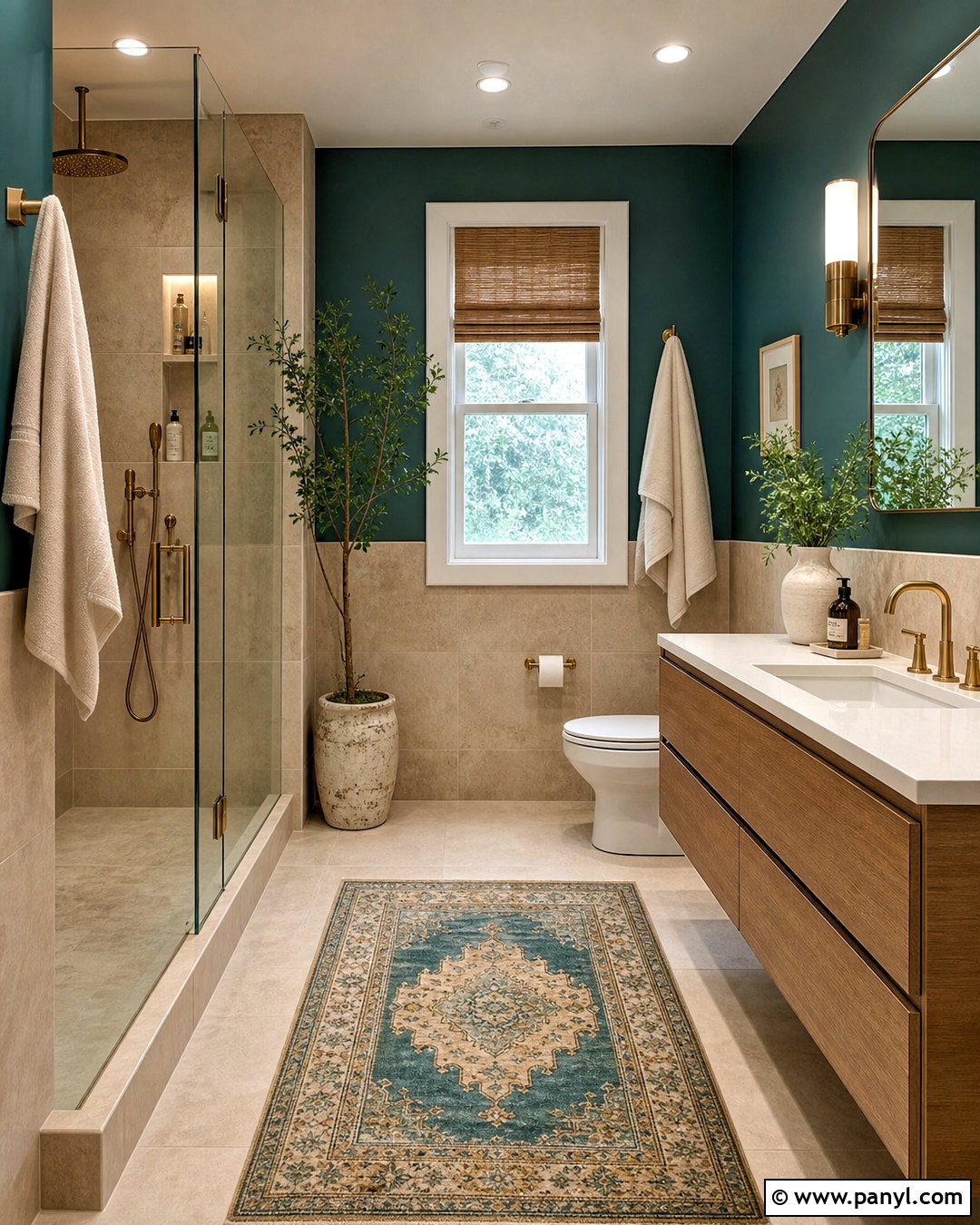 Beige And Teal Bathroom Palette - 20 beige colour palette ideas