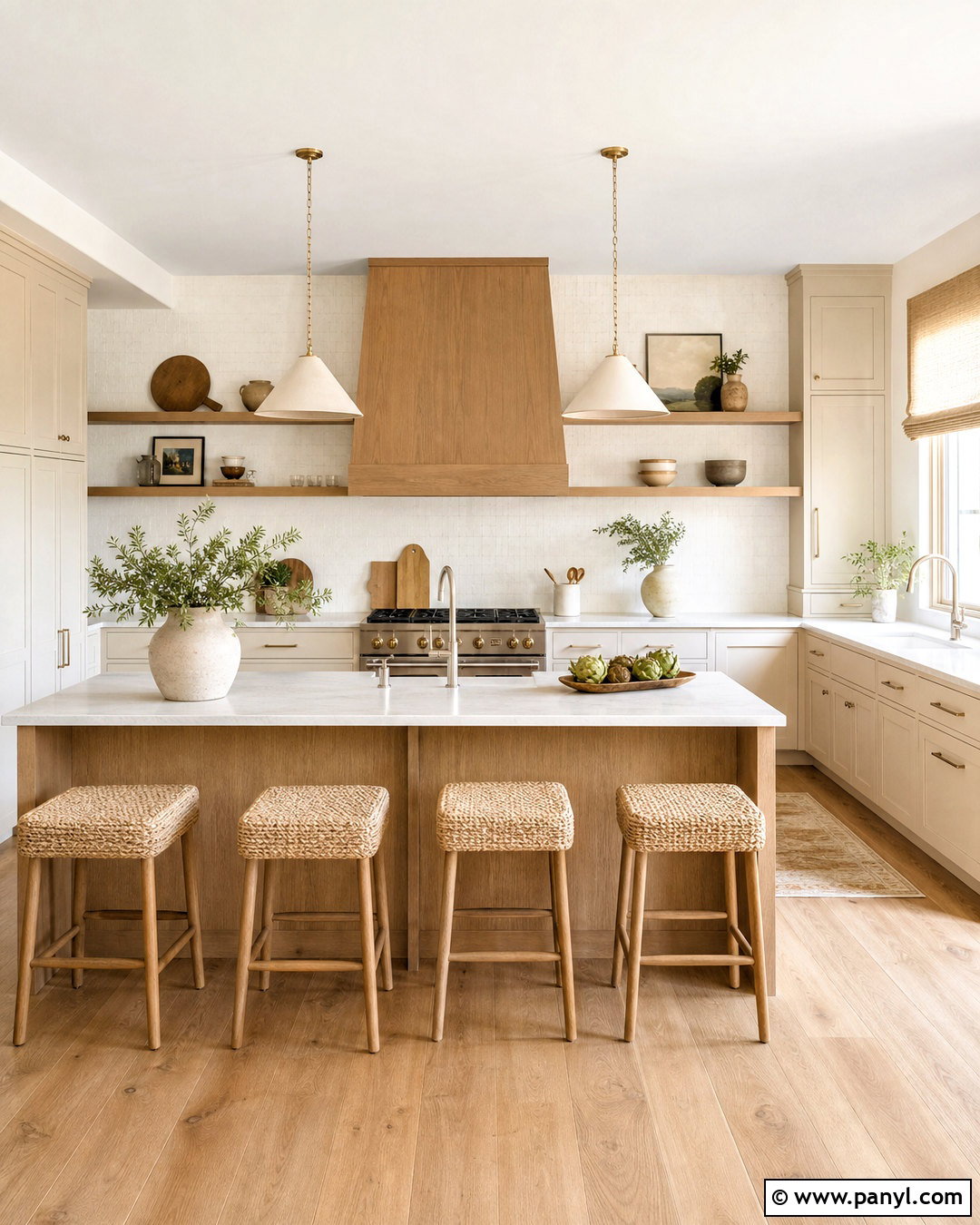 Beige And Wood Kitchen - 20 beige kitchen ideas