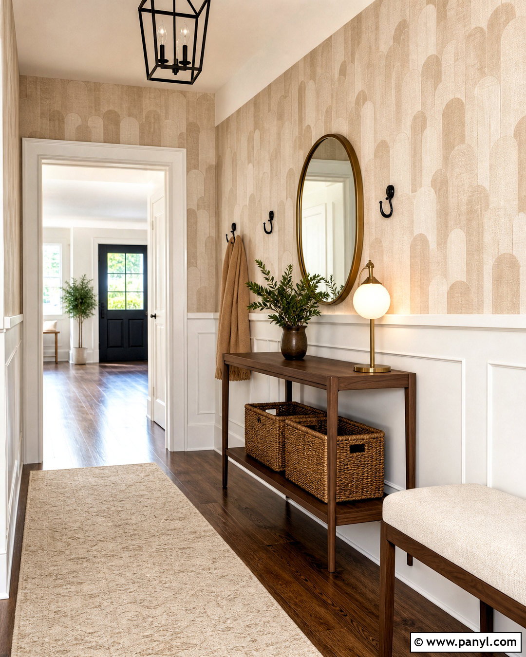 Beige Arch Pattern Wallpaper - 20 beige color wallpaper ideas