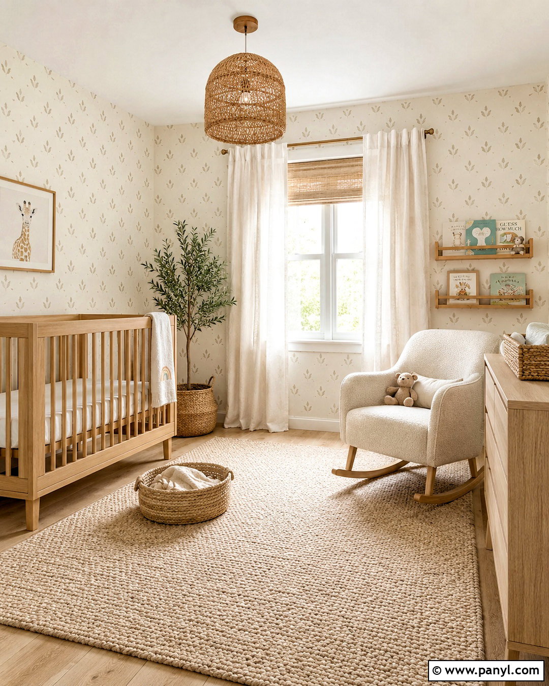 Beige Block Print Wallpaper - 20 neutral minimalist wallpaper ideas