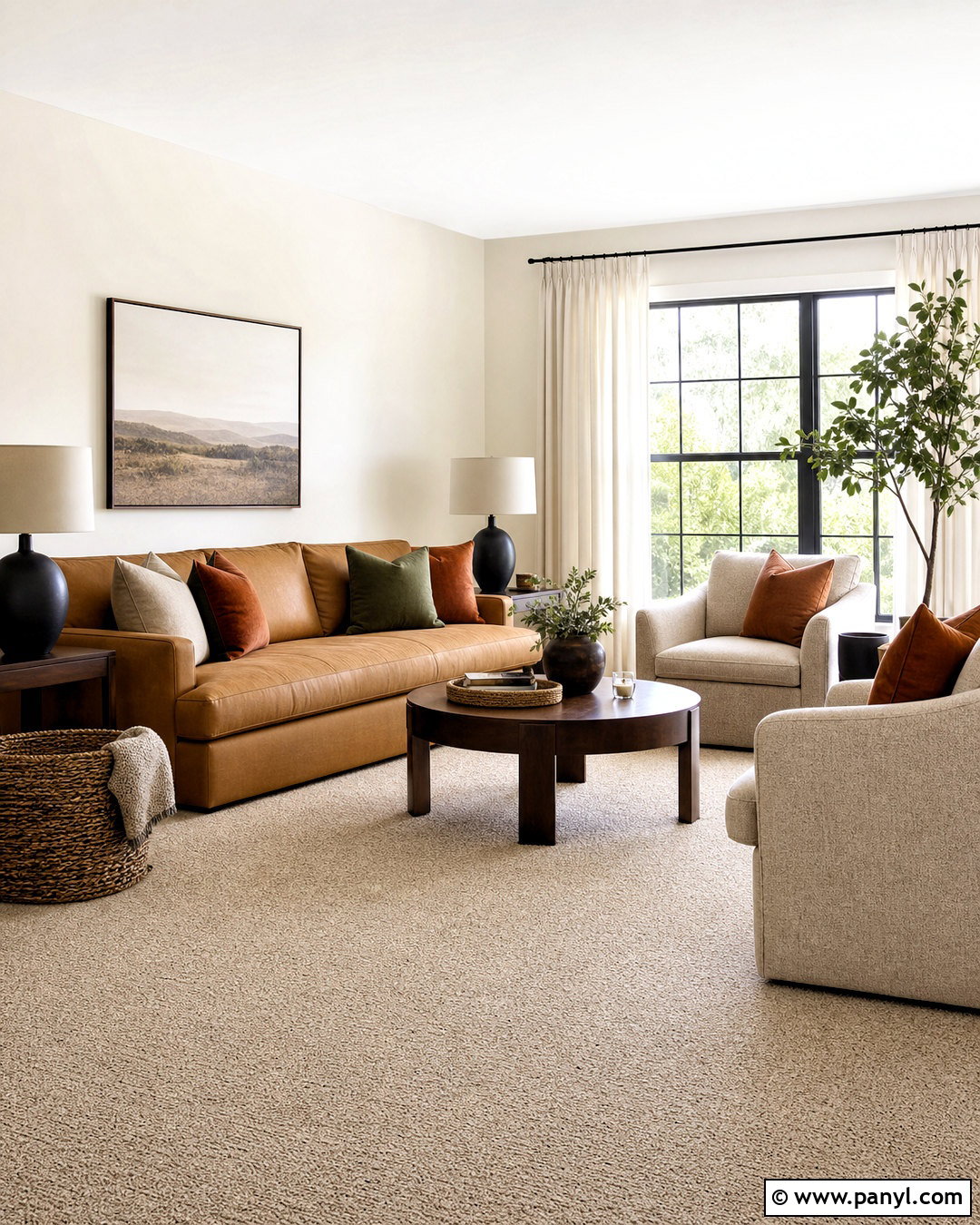 Beige Carpet Living Room - 20 living room with carpet floors