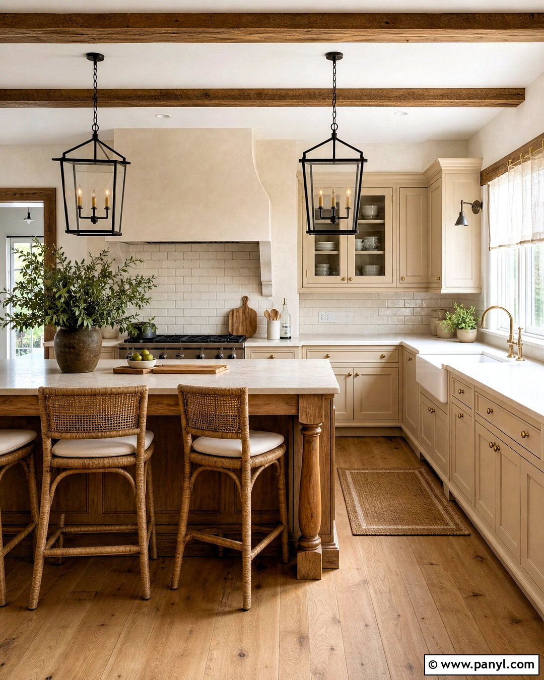 Beige Farmhouse Kitchen - 20 beige kitchen ideas
