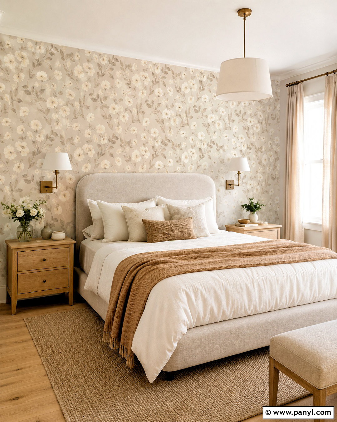 Beige Floral Wallpaper - 20 cute neutral wallpapers
