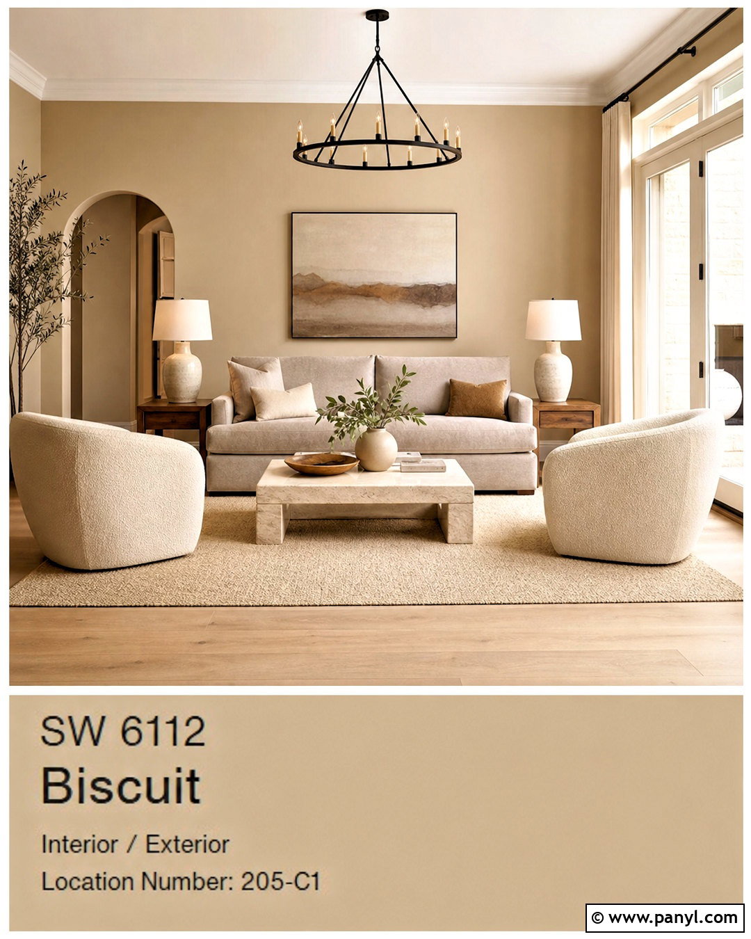 Beige Gold Paint for Neutral Walls - 20 gold paint colors for walls