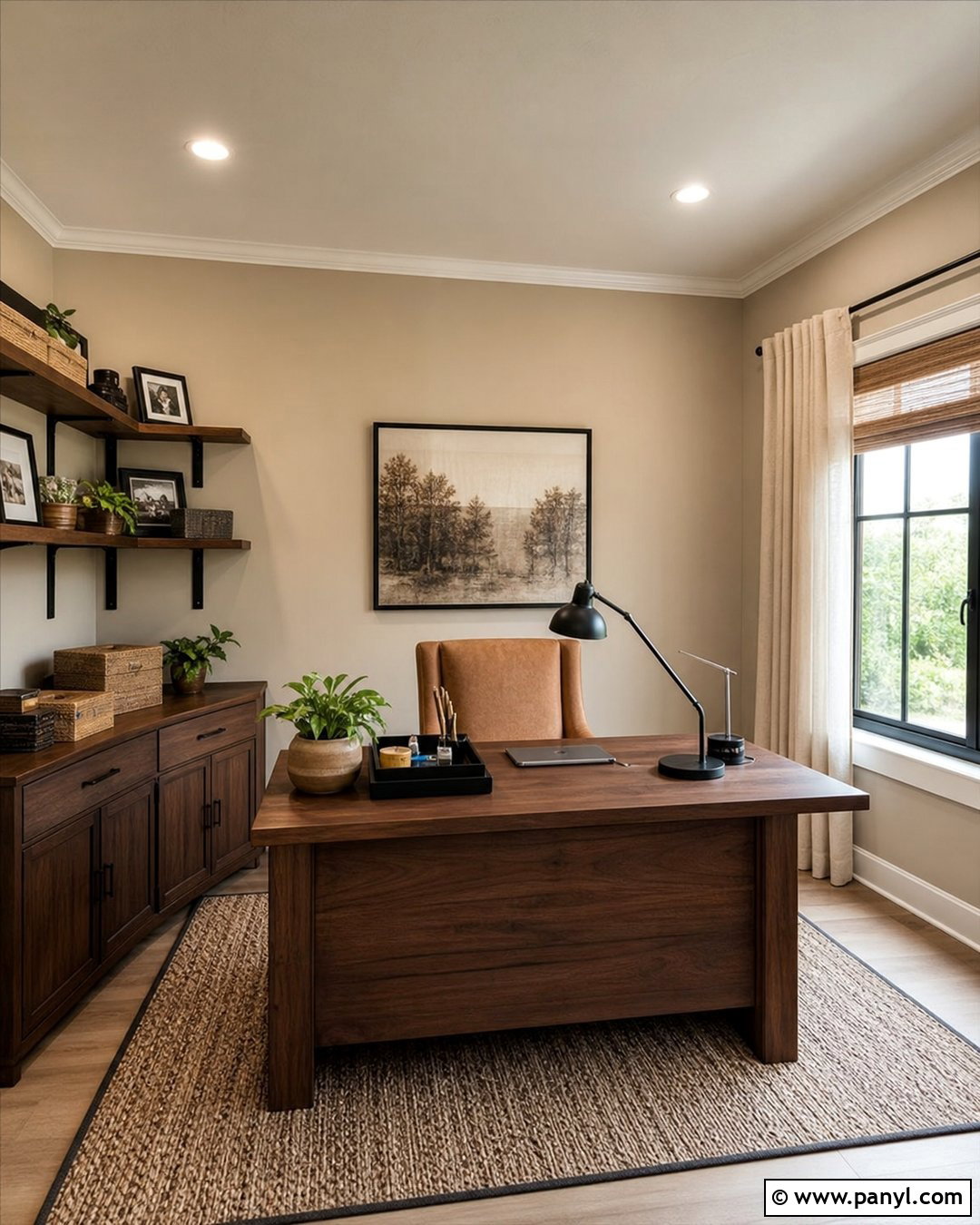 Beige Home Office Walls - 35 Beige Wall Colour Ideas