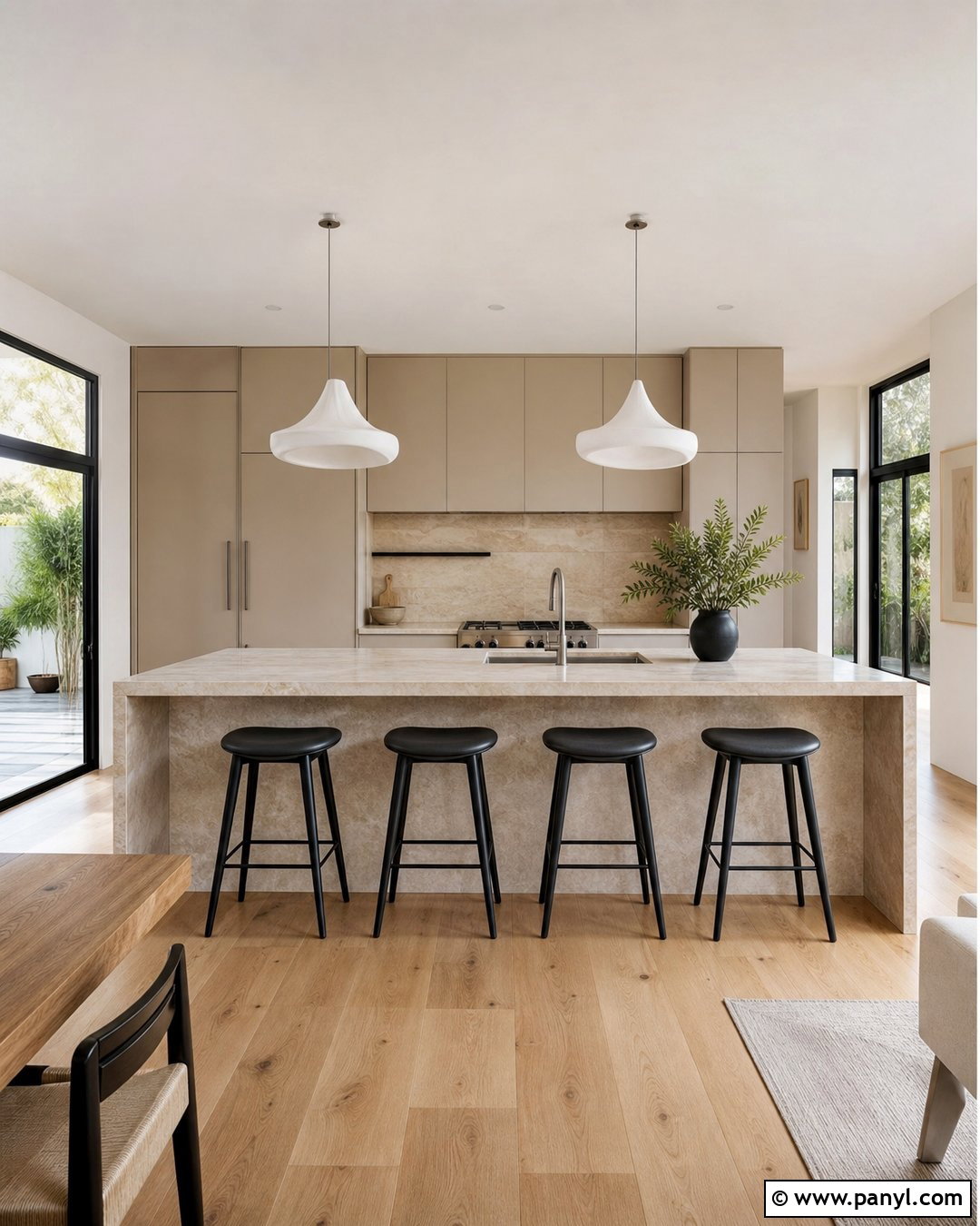 Beige Kitchen Cabinets With Beige Walls - 20 Kitchen Cabinets Matching Wall Color Ideas