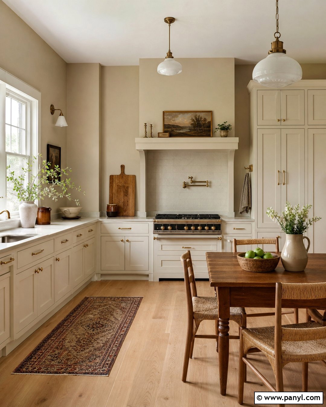 Beige Kitchen Walls With Cream Cabinets - 35 beige kitchen walls