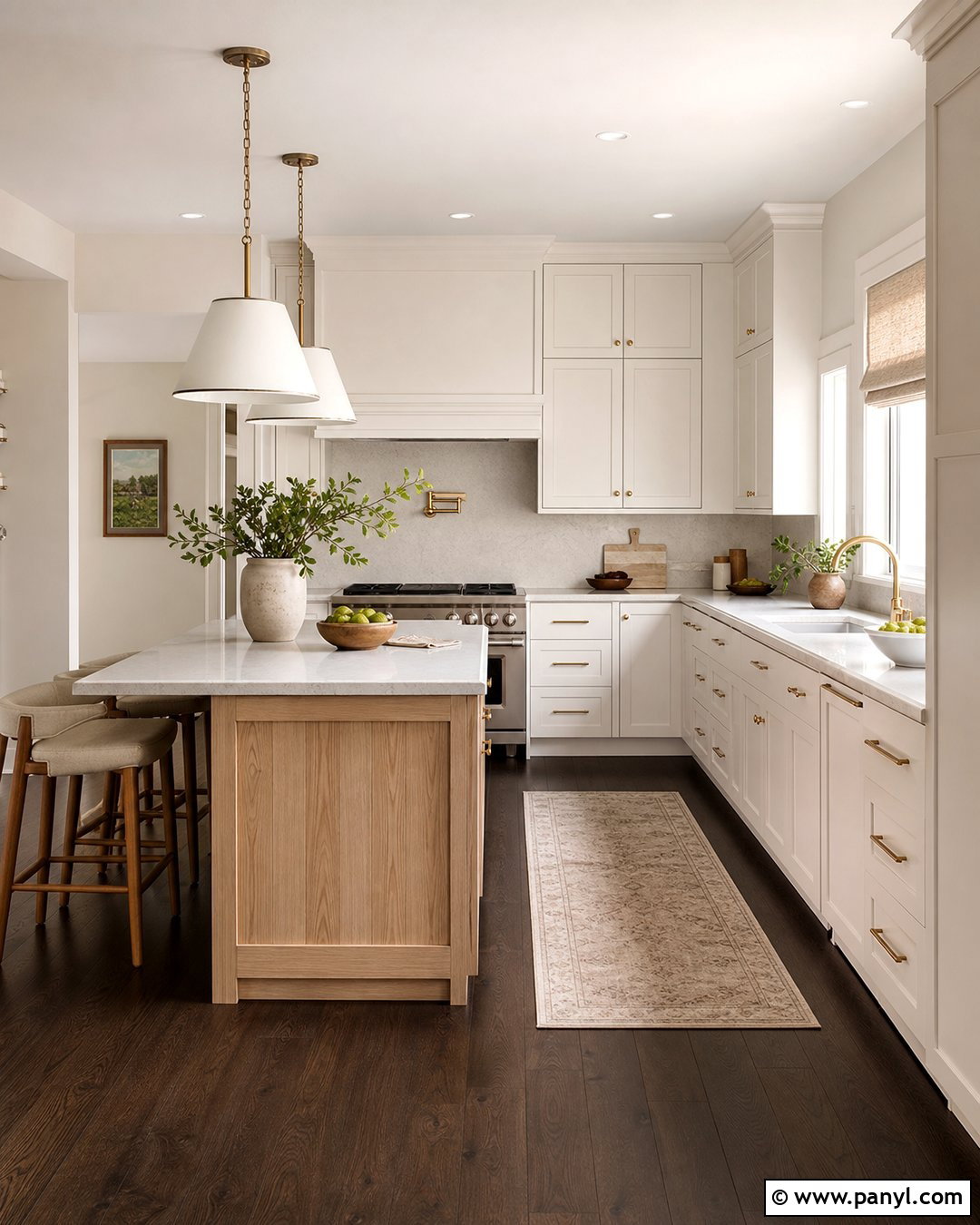Beige Kitchen Walls With Dark Wood Floors - 35 beige kitchen walls