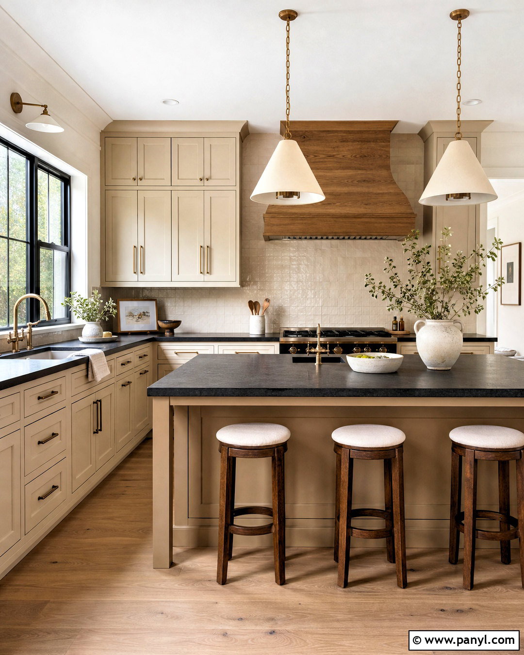 Beige Kitchen With Dark Countertops - 20 beige kitchen ideas