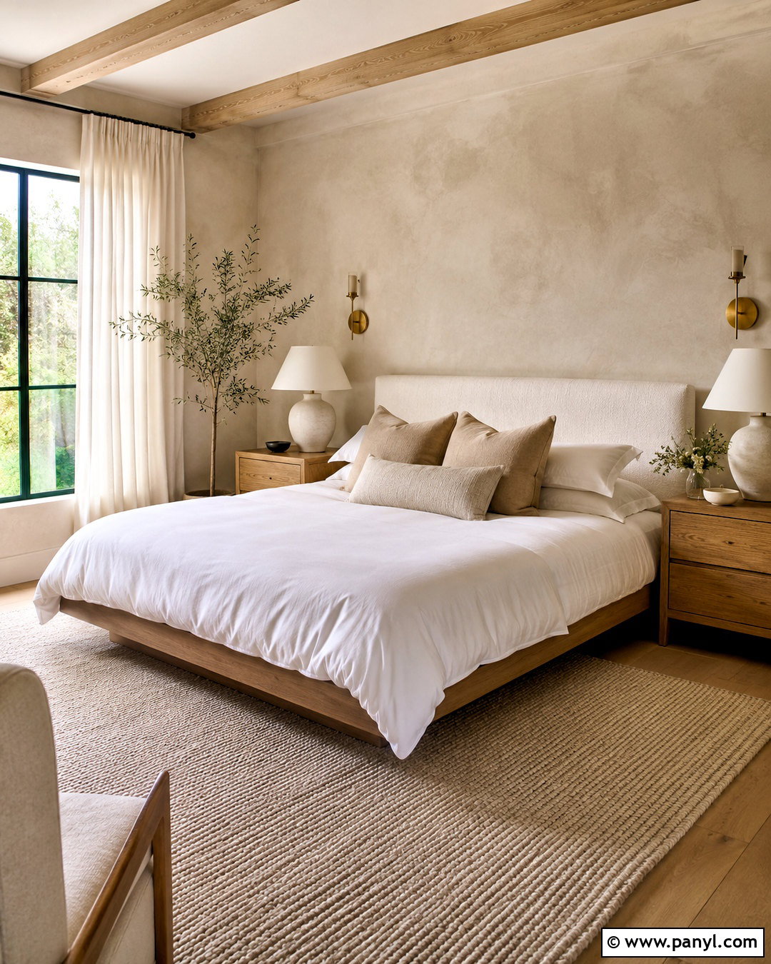 Beige Limewash Bedroom Texture - 20 limewash paint texture ideas