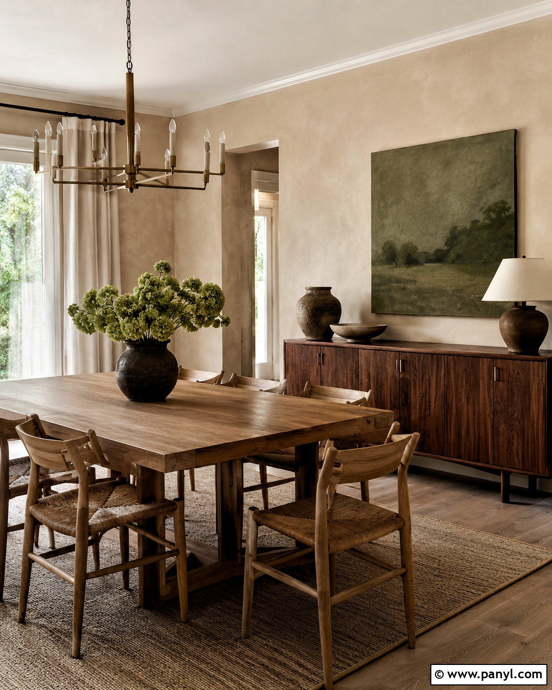 Beige Limewash Dining Room - 40 Beige Limewash Walls