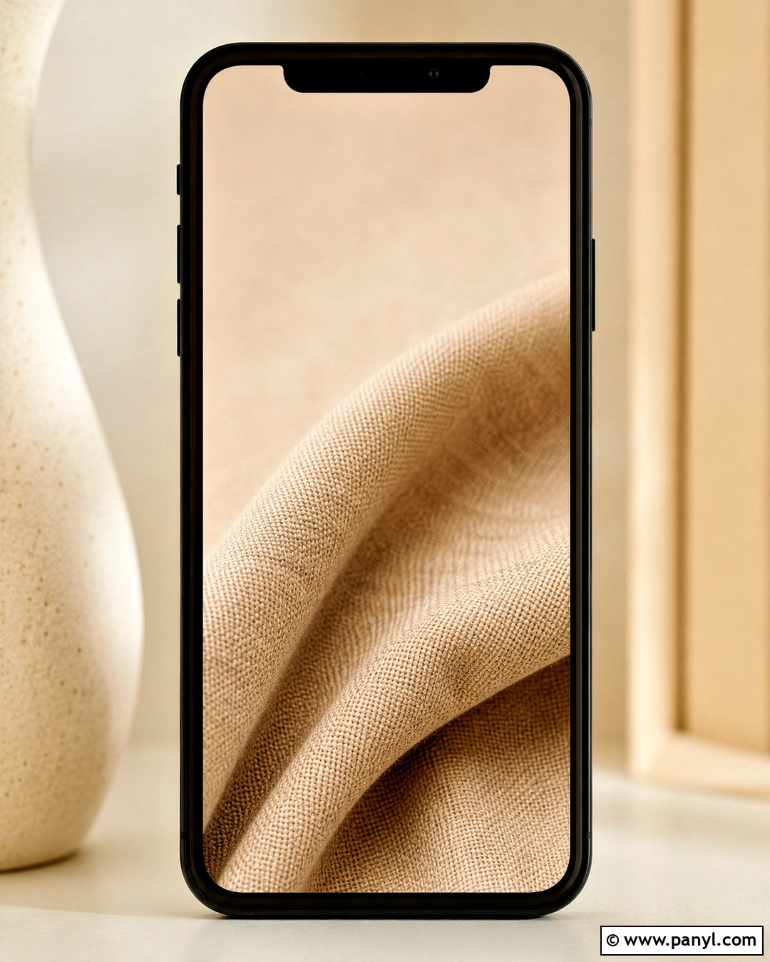 Beige Linen Lockscreen - 20 neutral lockscreen ideas