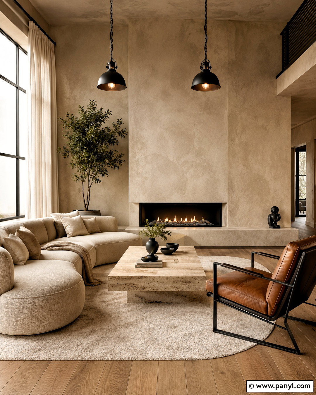 Beige Microcement Wall Texture - 45 Beige Wall Texture Ideas