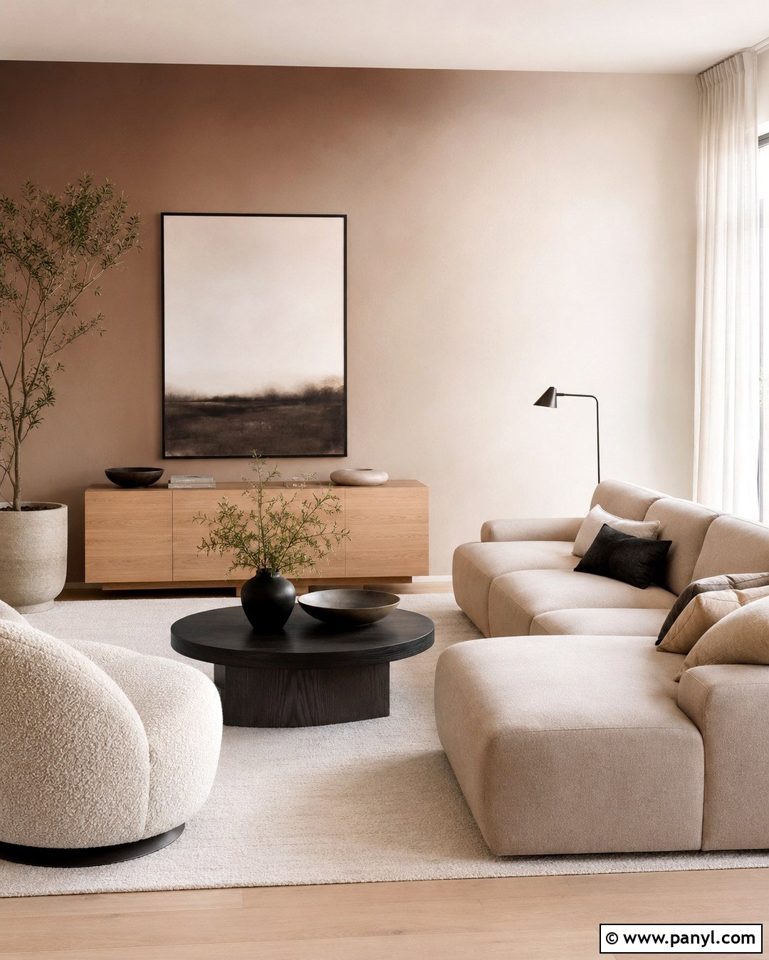 Beige Ombre Wall Living Room - 20 How To Paint An Ombre Wall Ideas