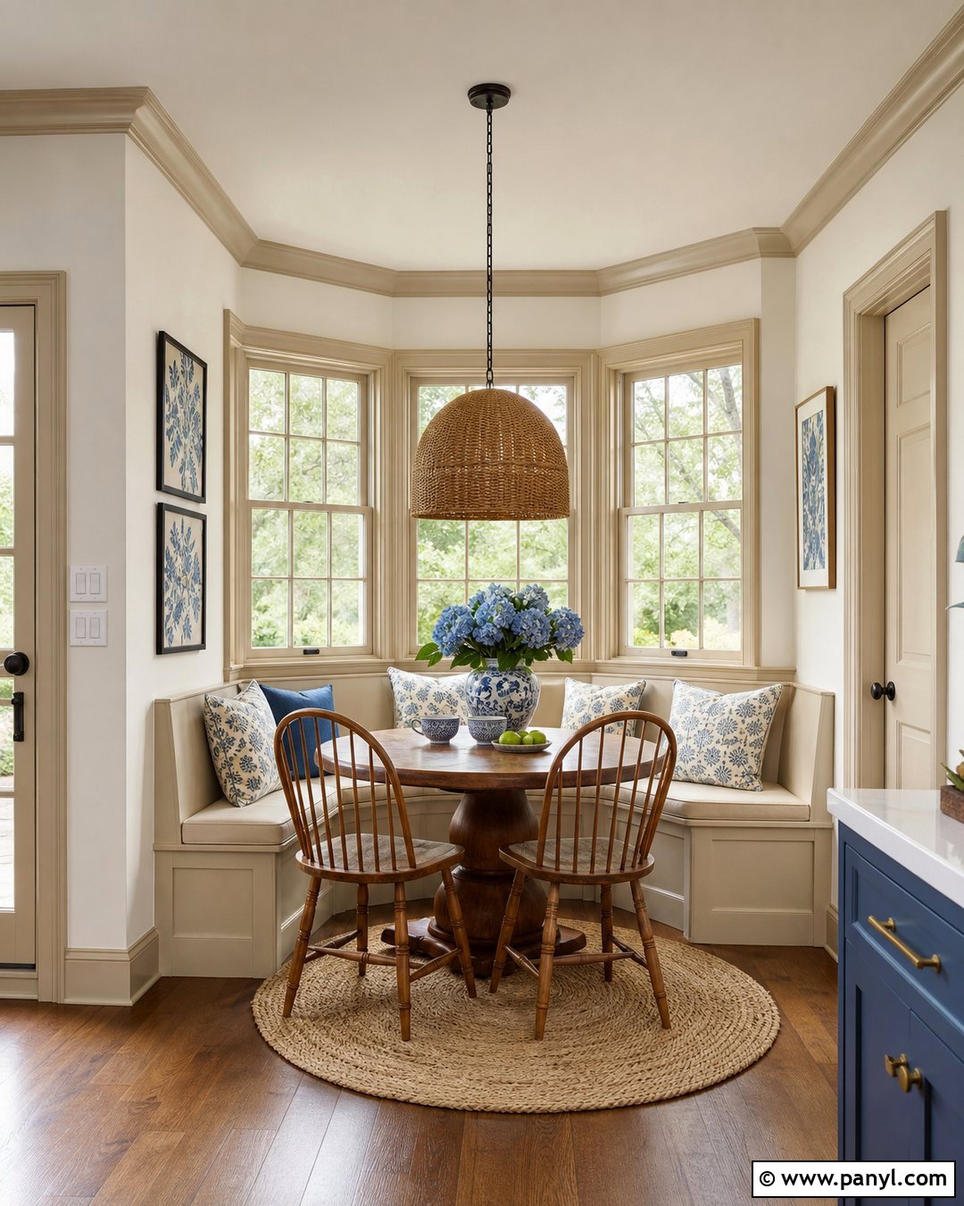 Beige Painted Trim With White Walls - 30 painted trim white walls