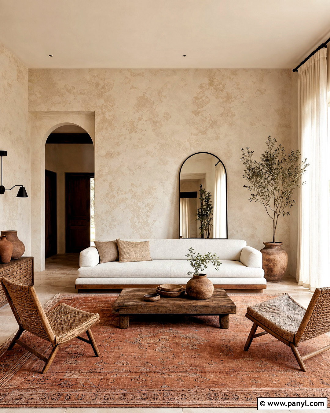 Beige Plaster Effect Wallpaper - 20 beige color wallpaper ideas
