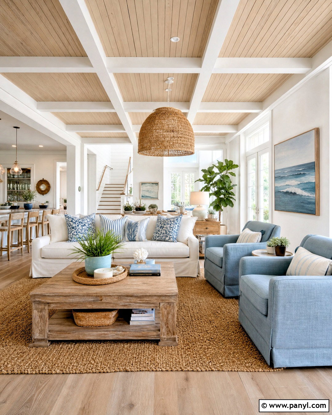Beige Shiplap Ceiling - 20 beige ceiling ideas