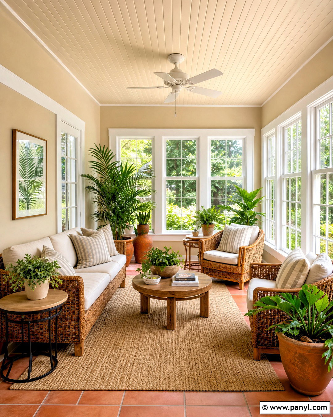Beige Sunroom Ceiling - 20 beige ceiling ideas