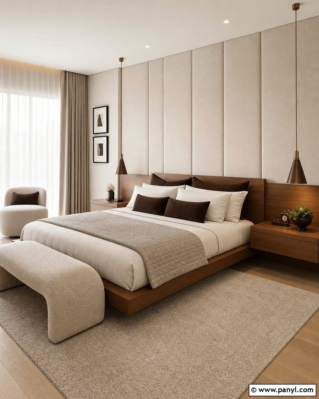 Beige Upholstered Wall Panels - 45 Beige Wall Texture Ideas