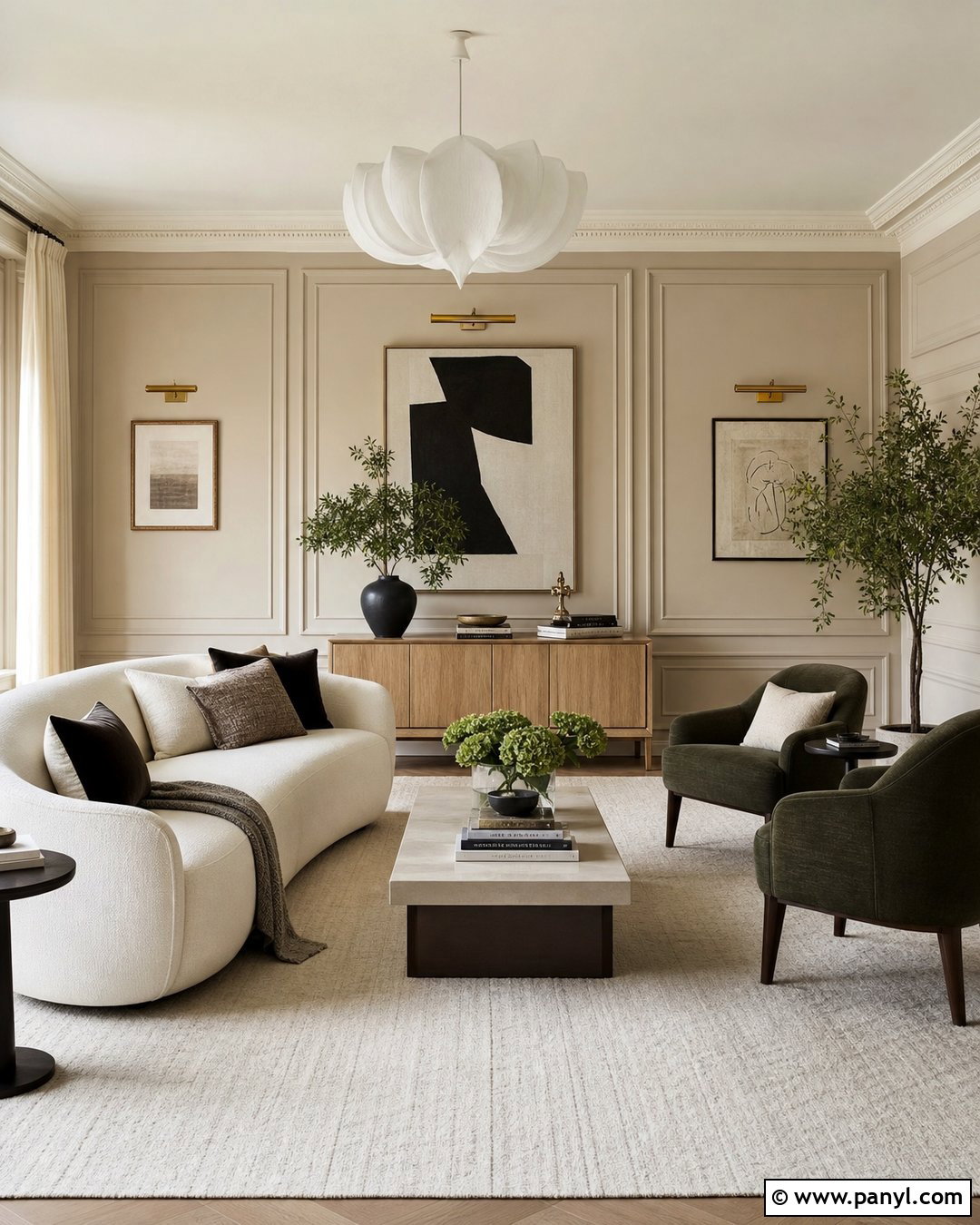 Beige Wall Paint With Paneling - 30 Beige Colour Wall Paint Ideas