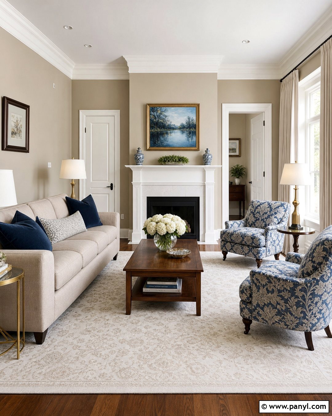Beige Wall Paint With White Trim - 30 Beige Colour Wall Paint Ideas