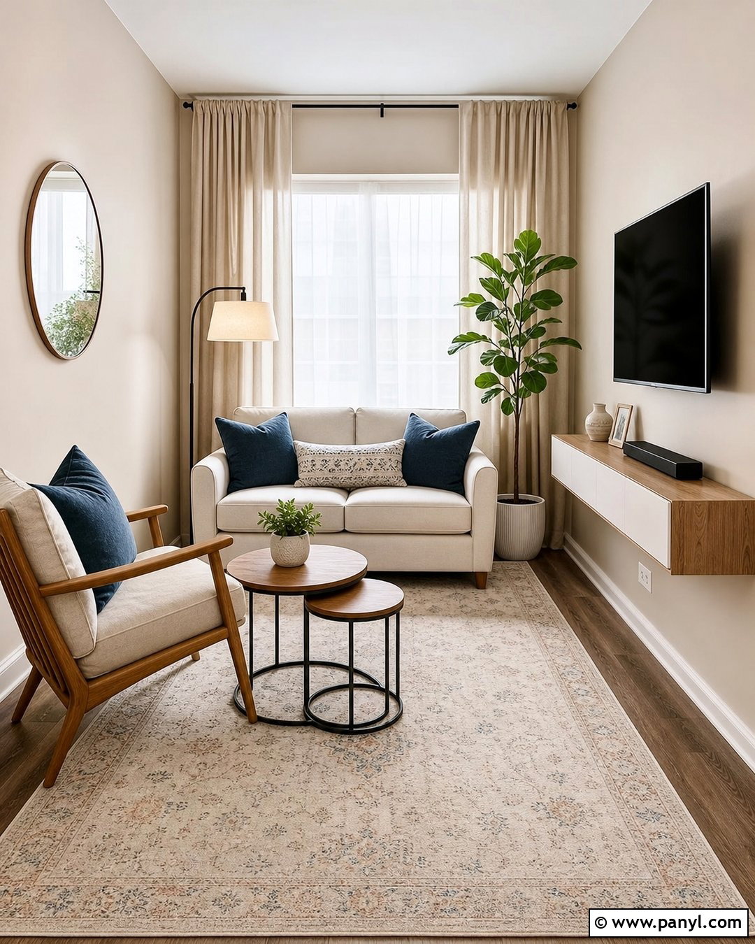Beige Wall Small Living Room - 35 beige colour wall ideas