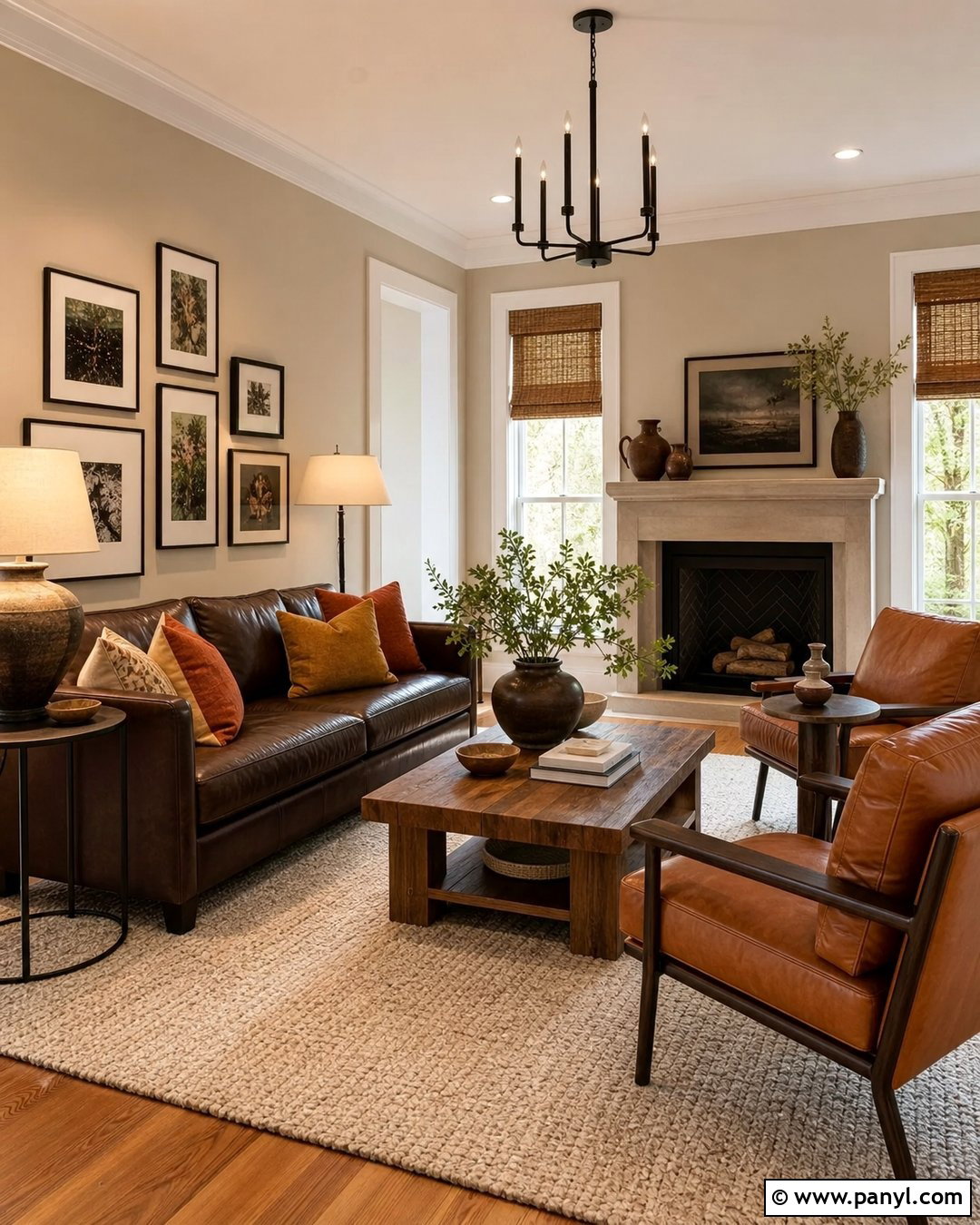 Beige Wall With Brown Furniture - 35 beige colour wall ideas