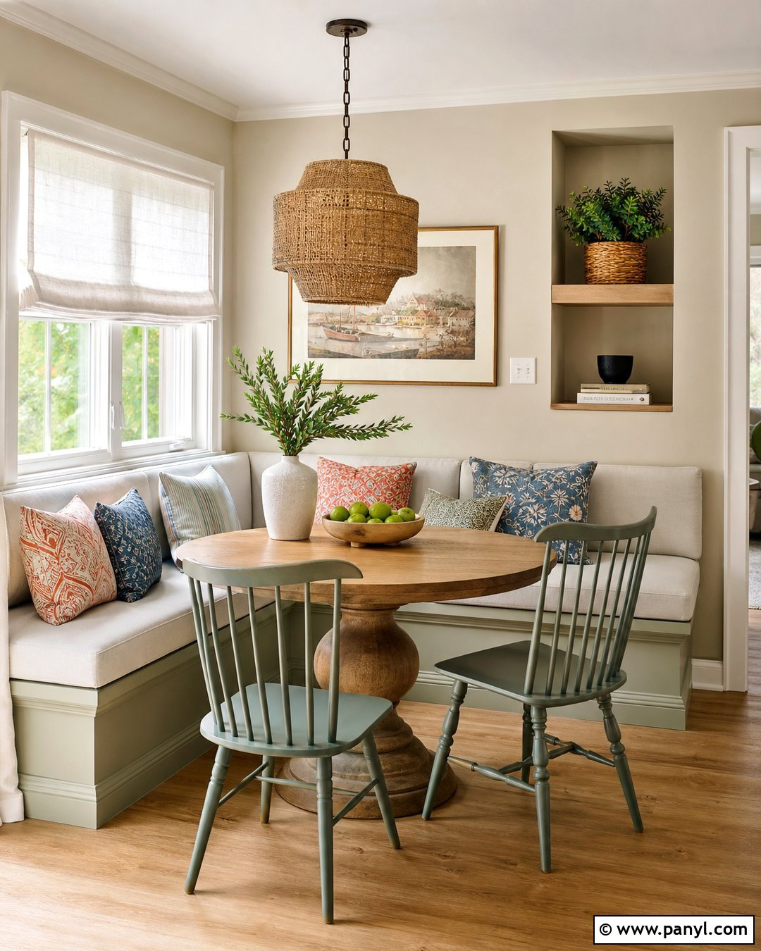 Beige Walls In Breakfast Nook - 50 beige wall ideas