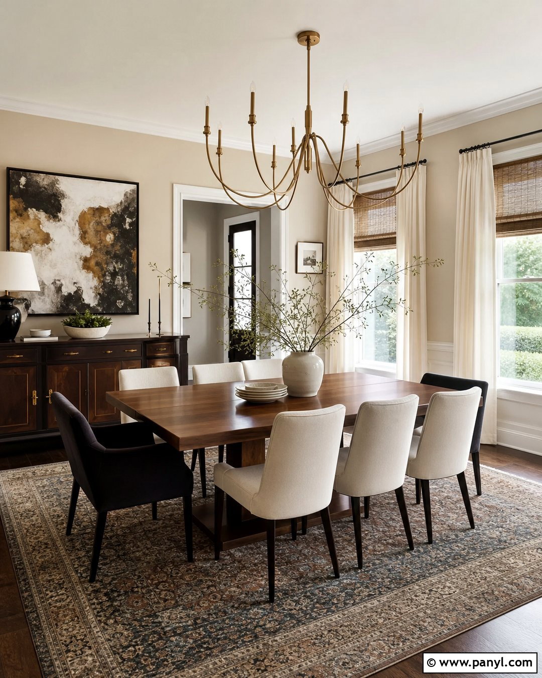 Beige Walls In Dining Room - 50 beige walls