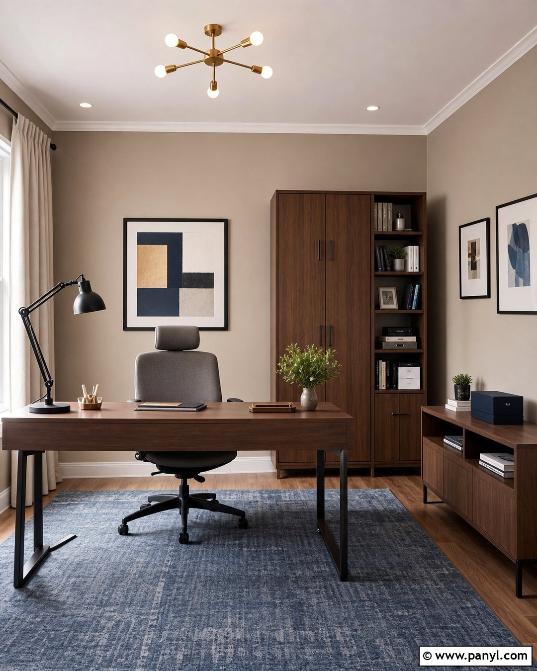 Beige Walls In Home Office - 50 beige wall ideas