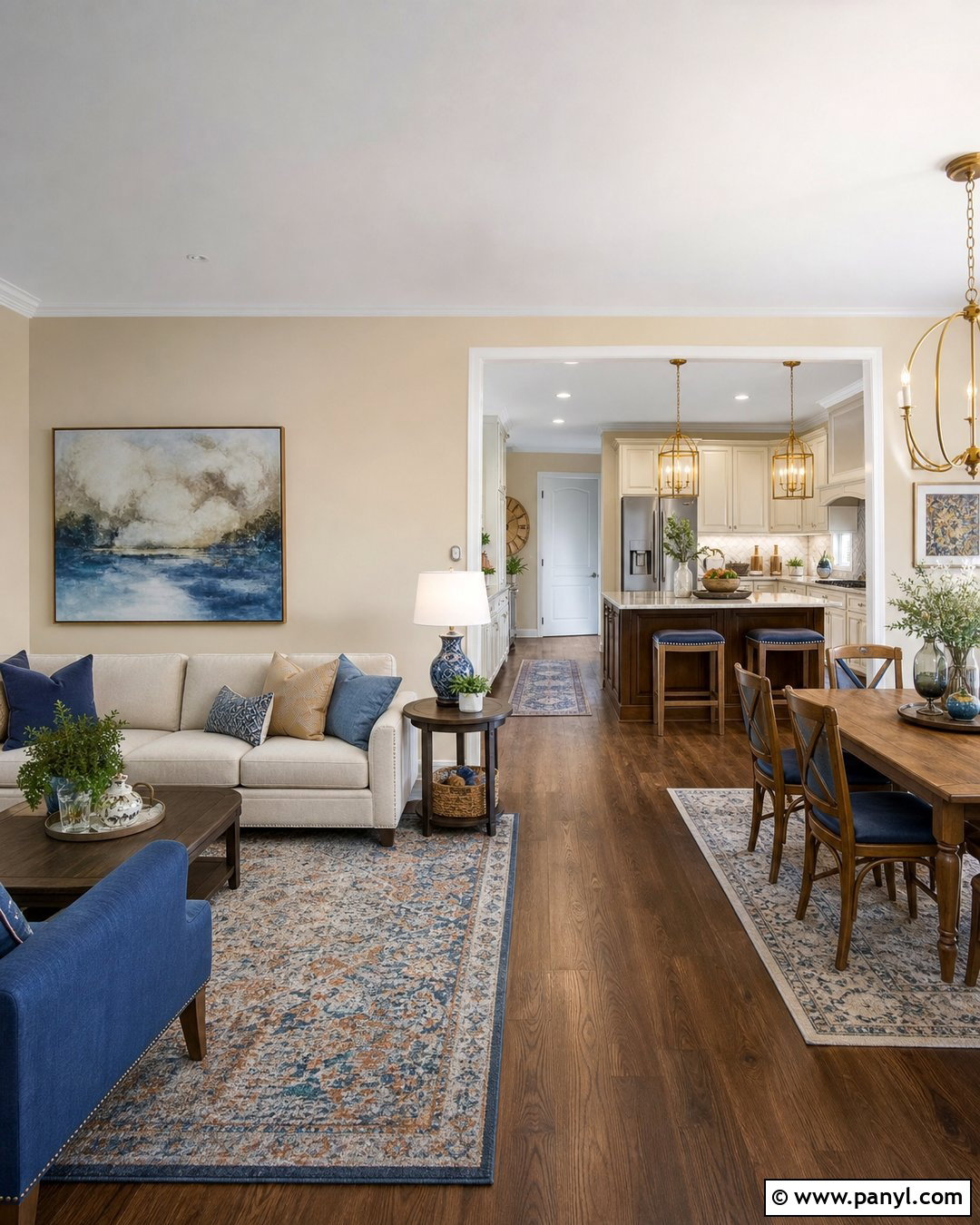 Beige Walls In Open Floor Plan - 50 beige wall ideas