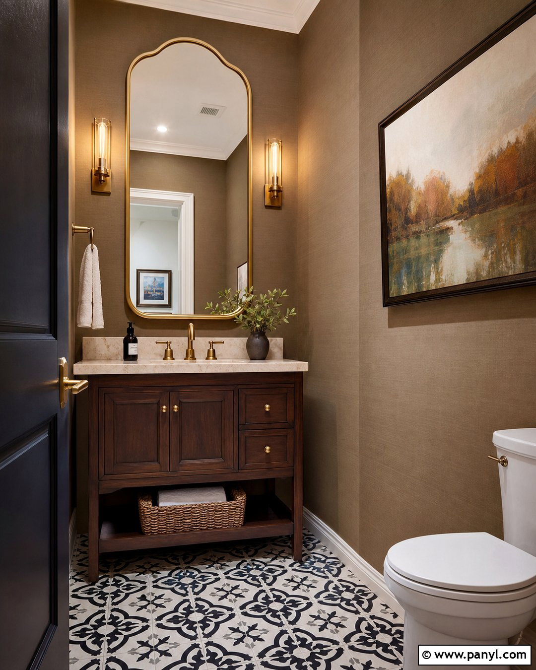 Beige Walls In Powder Room - 50 beige wall ideas