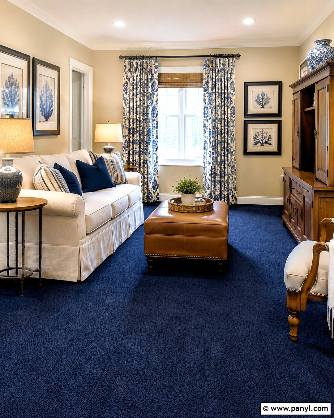 Beige Walls With Blue Carpet - 20 Wall Color With Blue Carpet Ideas