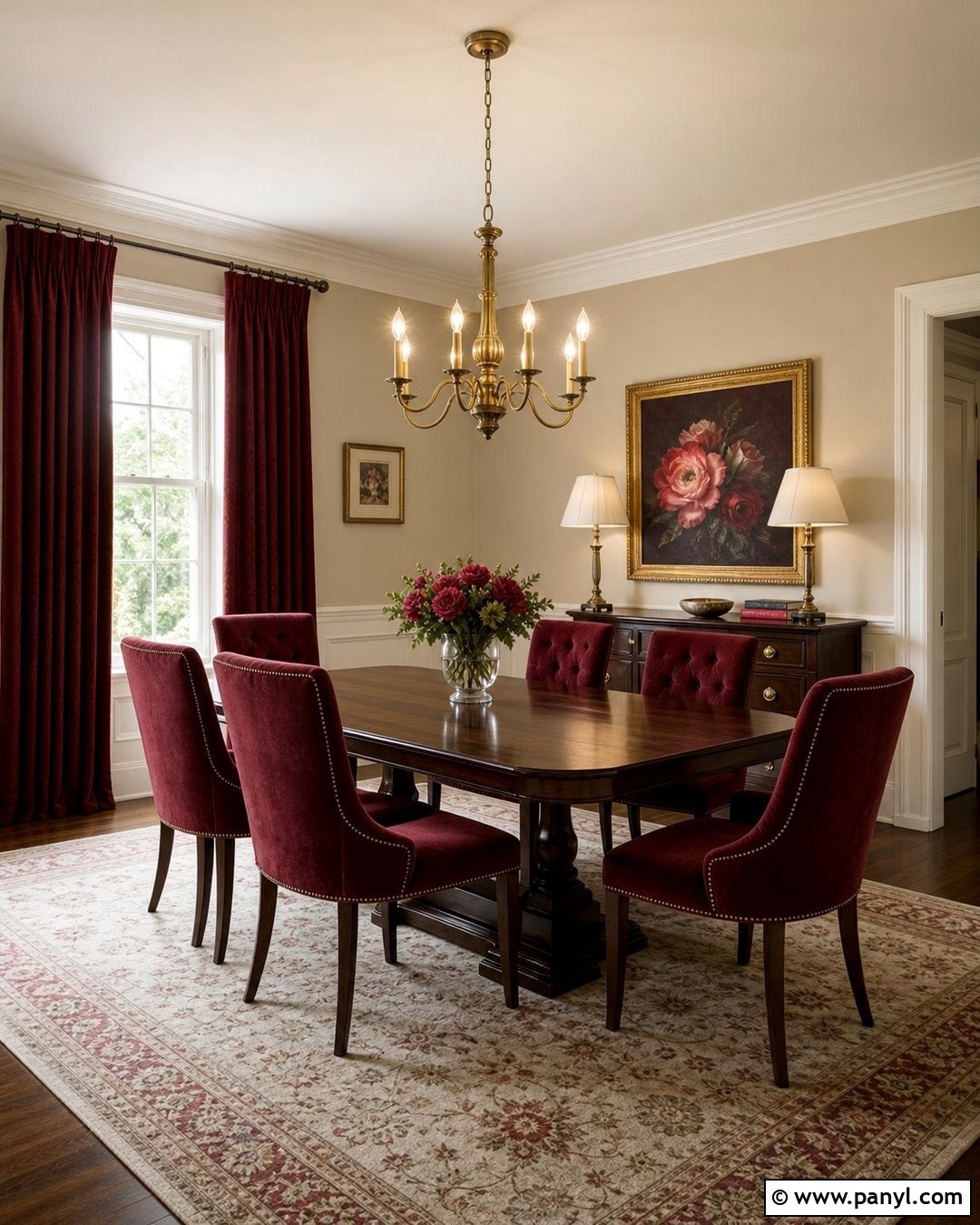 Beige Walls With Burgundy - 25 Beige Wall Color Palette Ideas