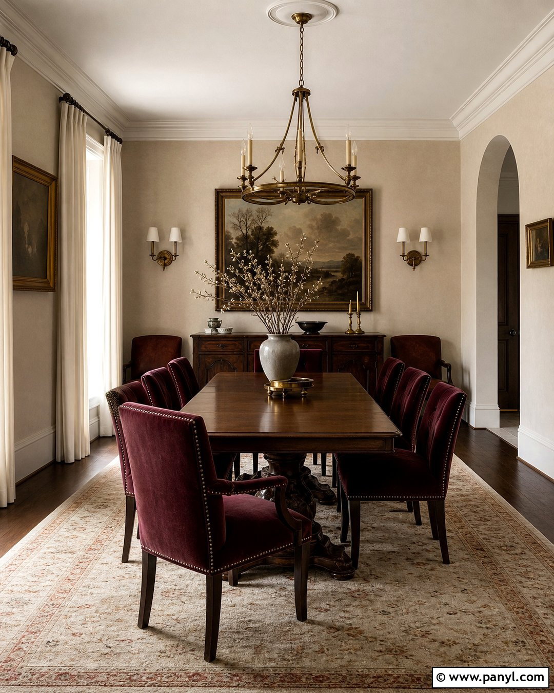 Beige Walls With Burgundy - 20 Beige Walls Color Scheme Ideas