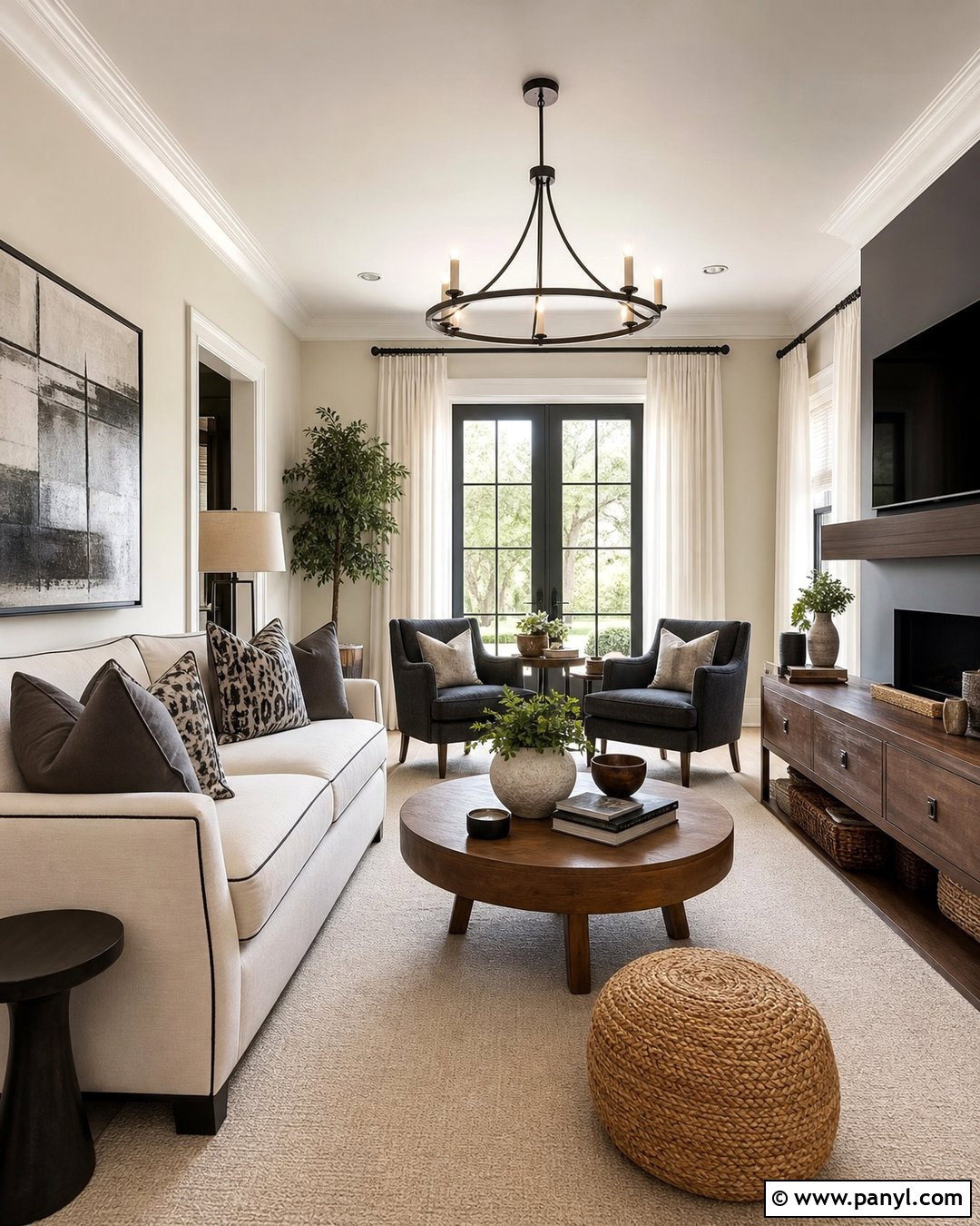 Beige Walls With Charcoal Accents - 50 beige walls