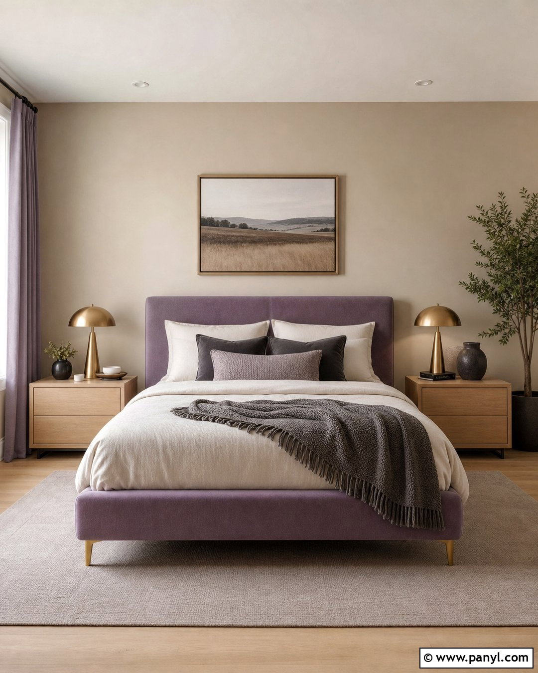 Beige Walls With Lavender - 25 Beige Wall Color Palette Ideas