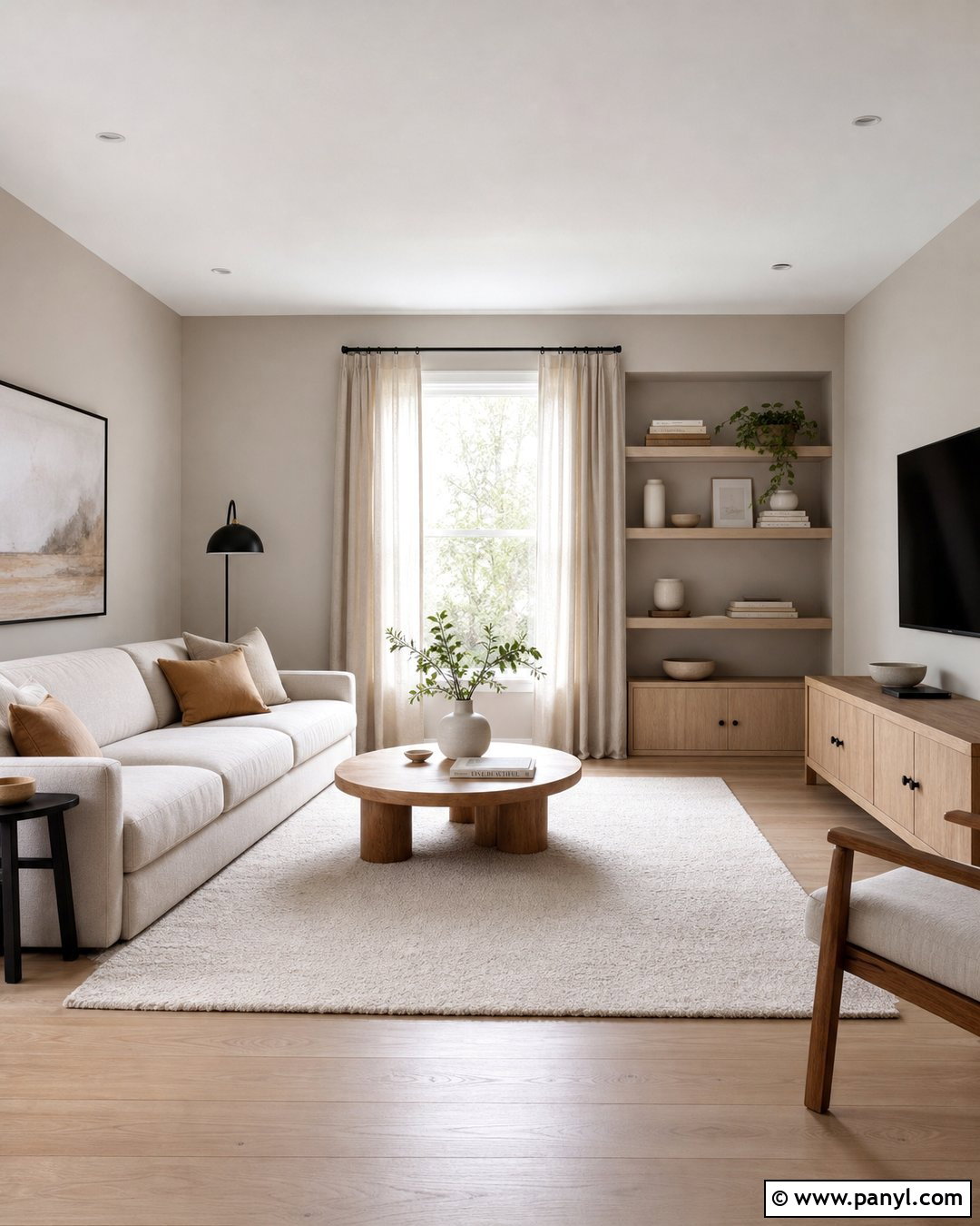 Beige Walls With Light Oak Furniture - 35 Beige Wall Colour Ideas
