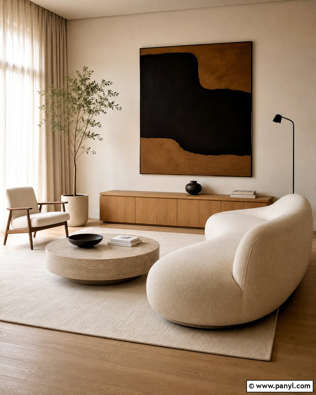 Beige Walls With Minimalist Decor - 20 beige walls living room decor ideas