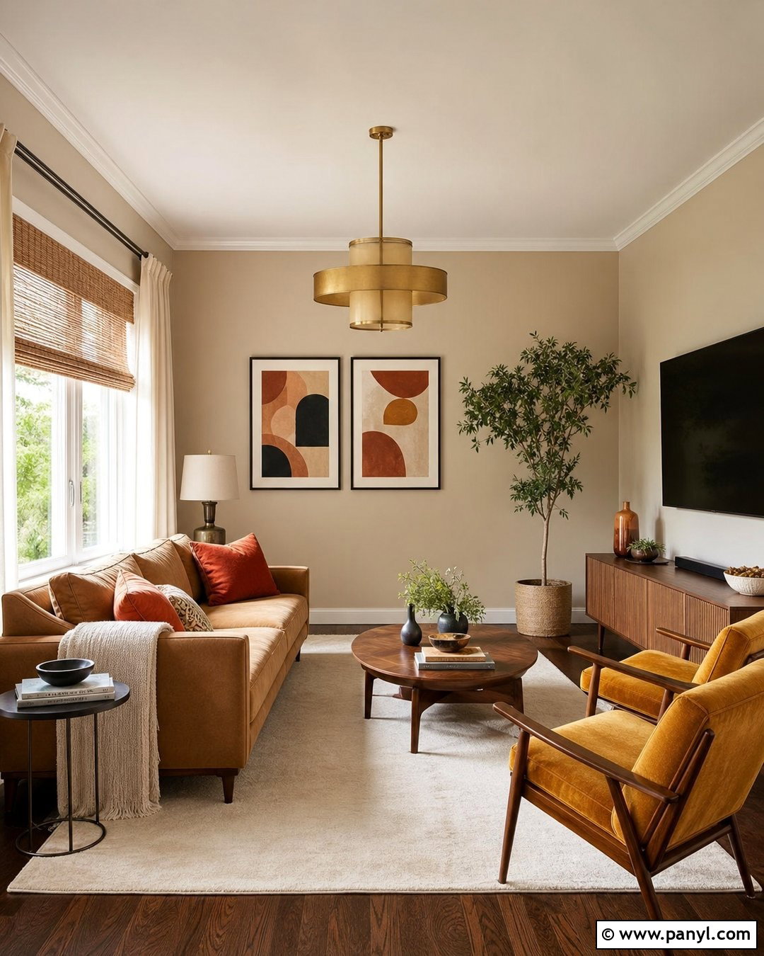 Beige Walls With Mustard Yellow - 20 Beige Walls Color Scheme Ideas