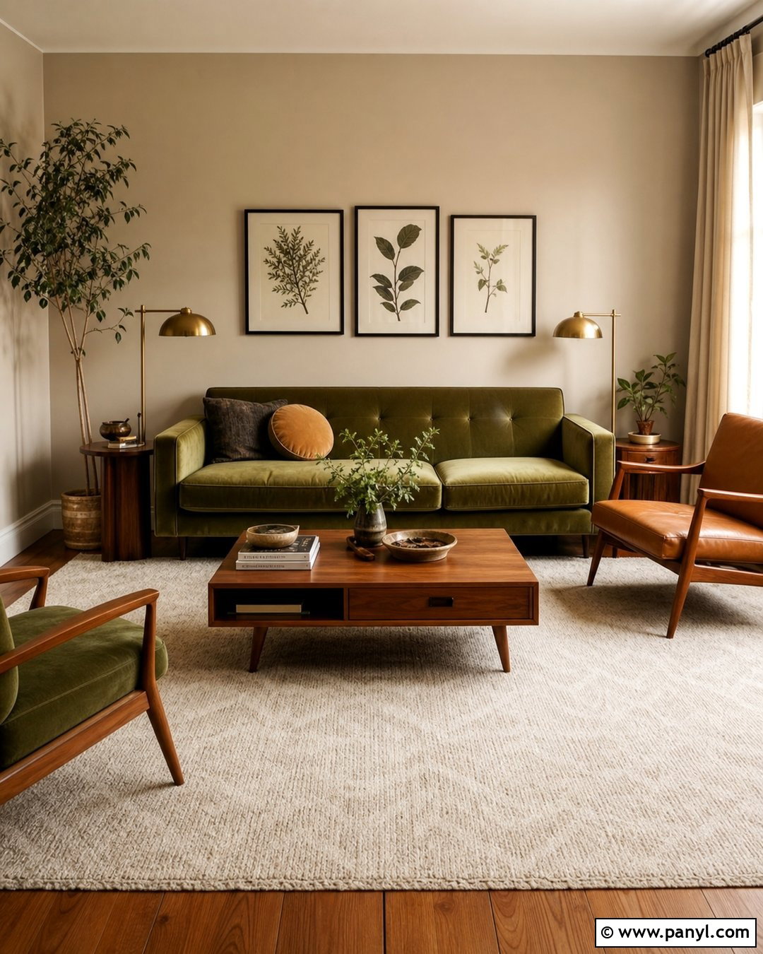 Beige Walls With Olive Green - 25 Beige Wall Color Palette Ideas