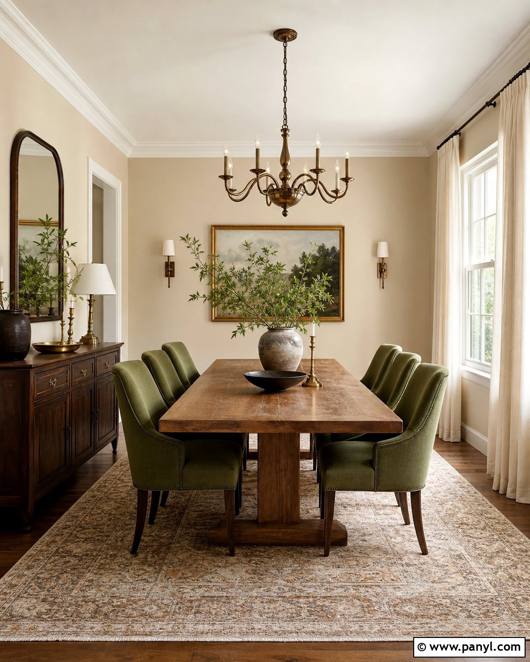 Beige Walls With Olive Green - 20 Beige Walls Color Scheme Ideas