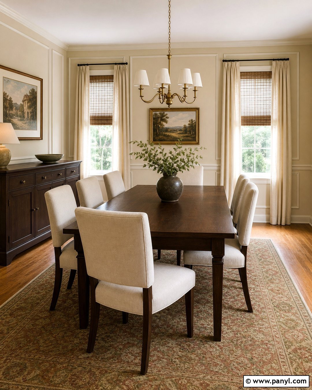Beige Walls With Picture Frame Molding - 50 beige walls