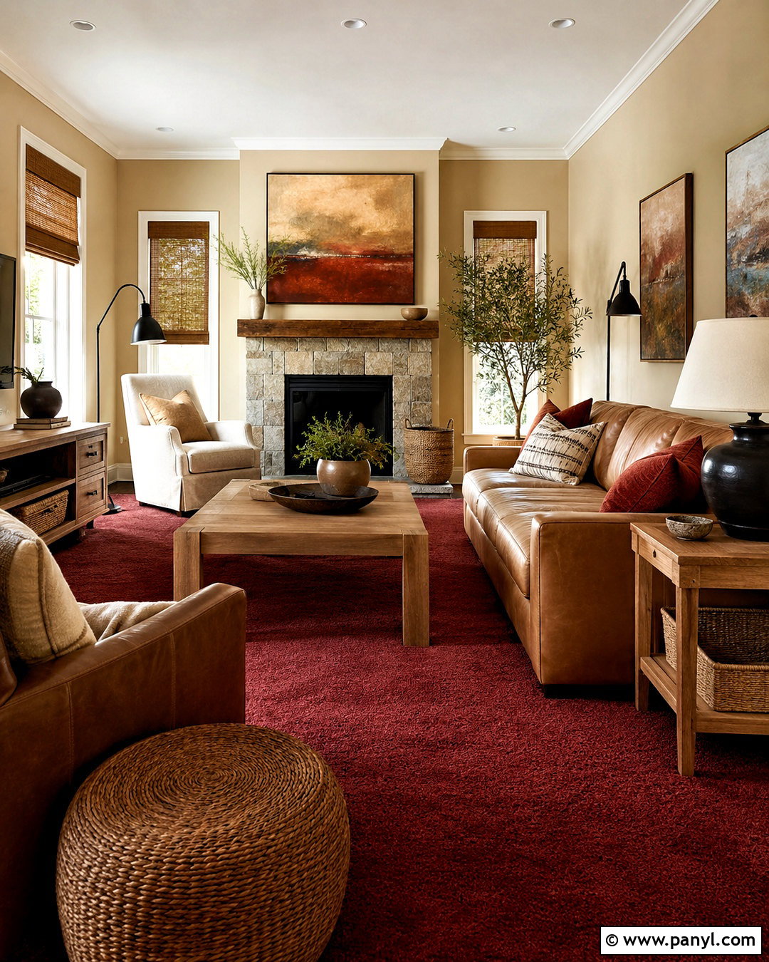 Beige Walls With Red Carpet - 20 What Color Walls Go With Red Carpet Ideas