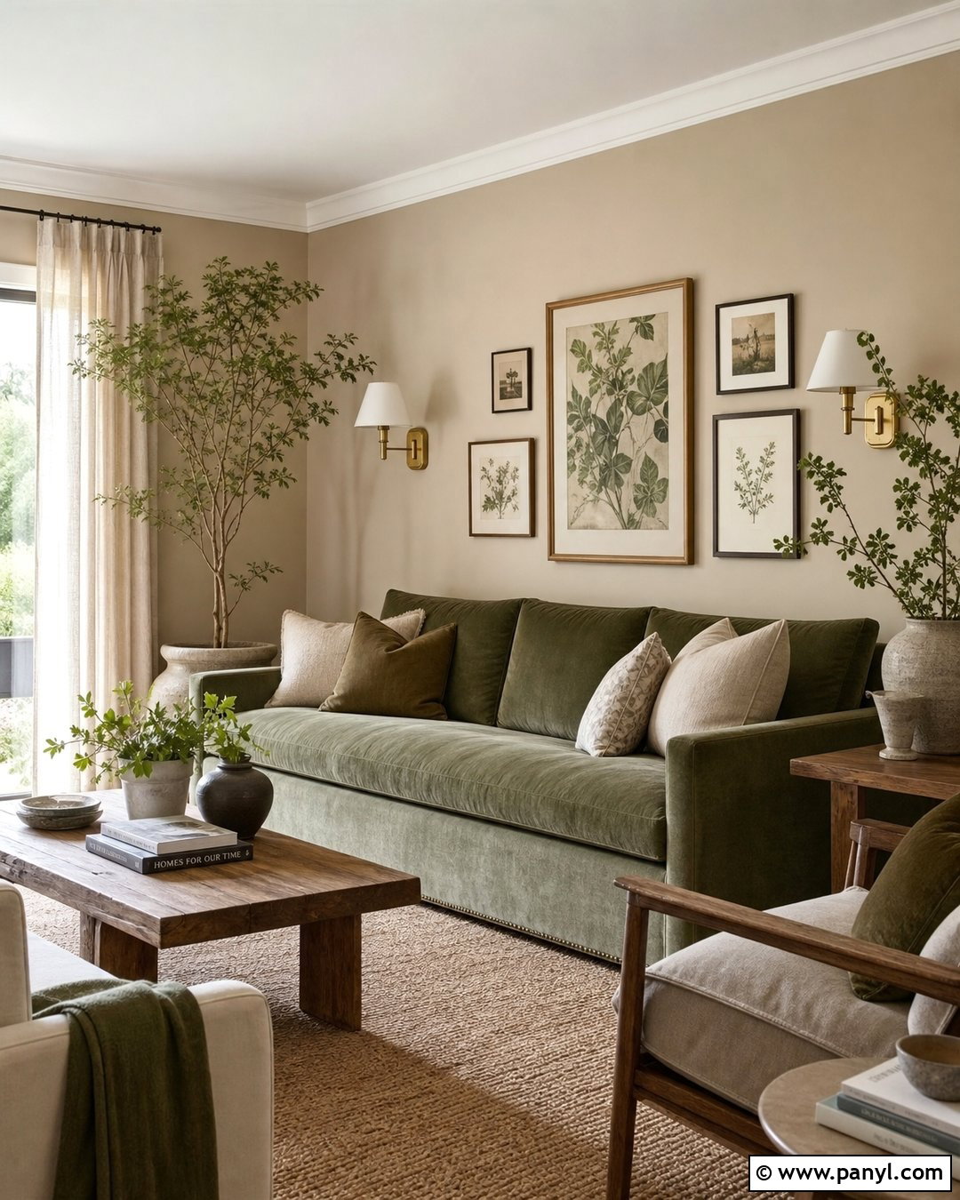 Beige Walls With Sage Green - 50 beige wall ideas