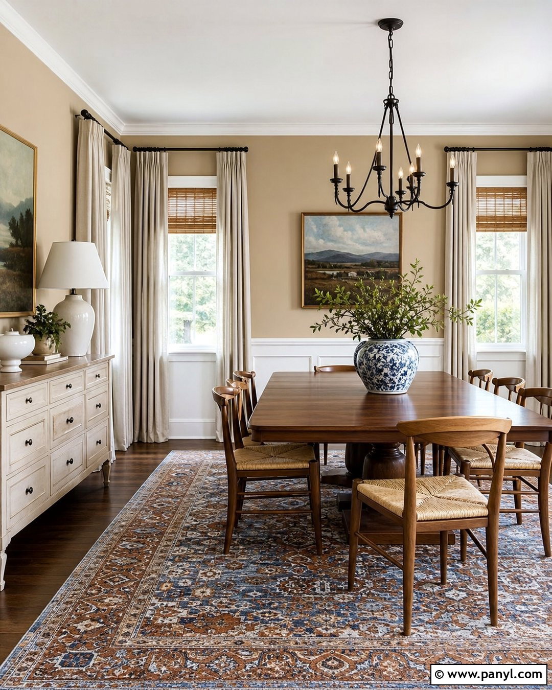 Beige Walls With Wainscoting - 50 beige walls