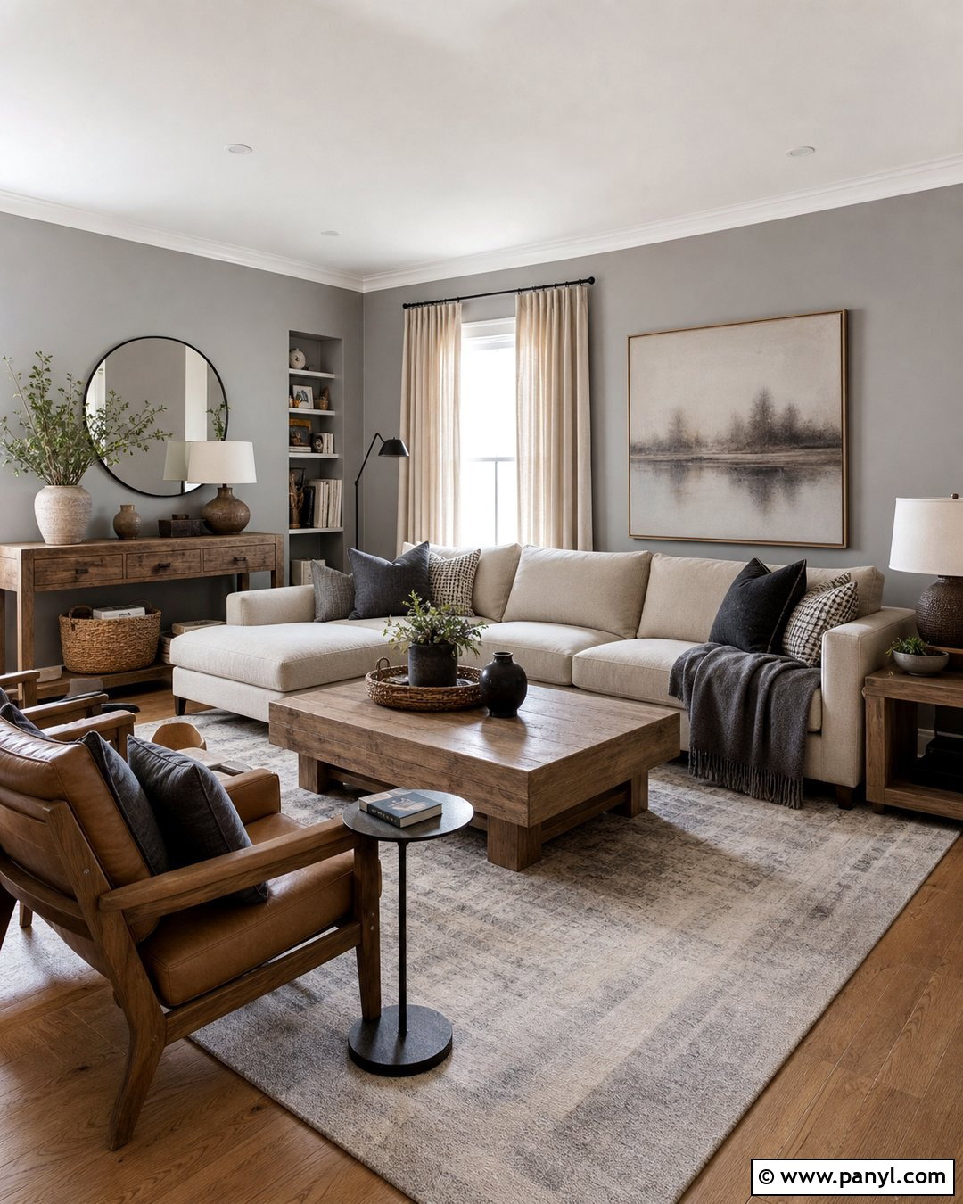 Beige With Gray Walls - 35 Accent Colors With Gray Walls