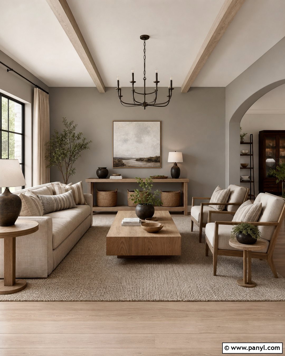 Beige With Gray Walls - 25 Colors That Go With Gray Walls